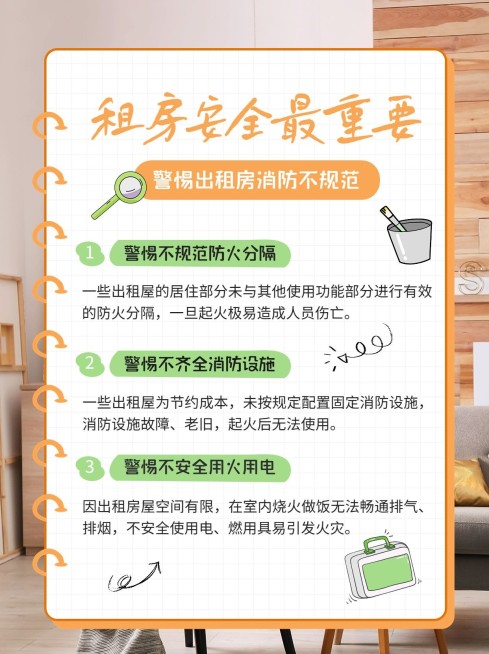 房地产租房知识科普小红书配图预览效果