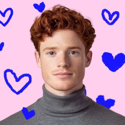 insMind Dating Profile Picture Valentine's Day Instagram Post Image