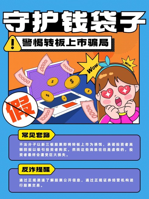 金融证券投资者教育知识科普插画卡通小红书配图预览效果