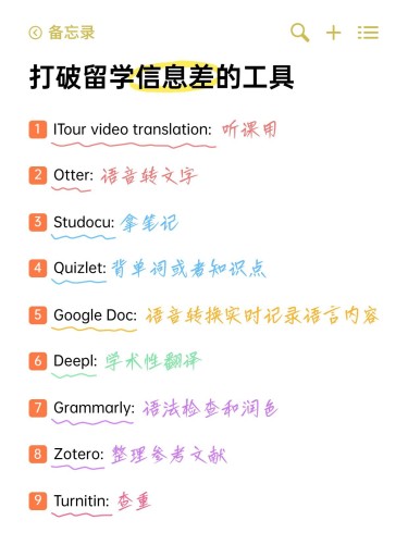 攻略指南备忘录手写标记小红书封面