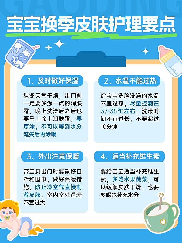 母婴亲子知识科普手帐风小红书配图