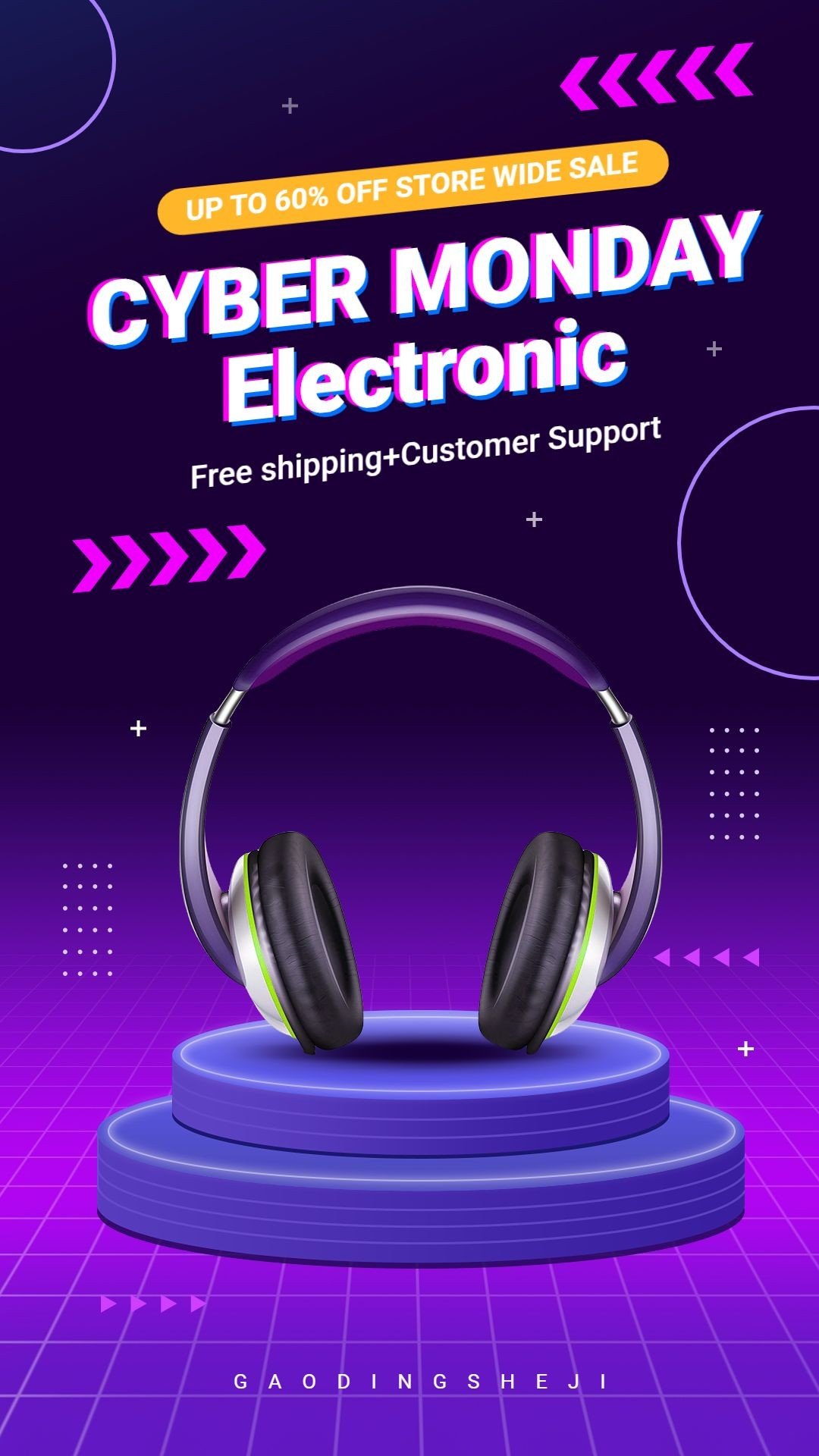 insMind Cyber Monday Sales Templates
