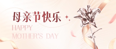 母亲节节日祝福软营销公众号首图套装