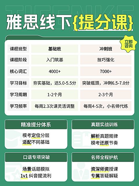 教育培训学历教育留学雅思课程介绍小红书配图