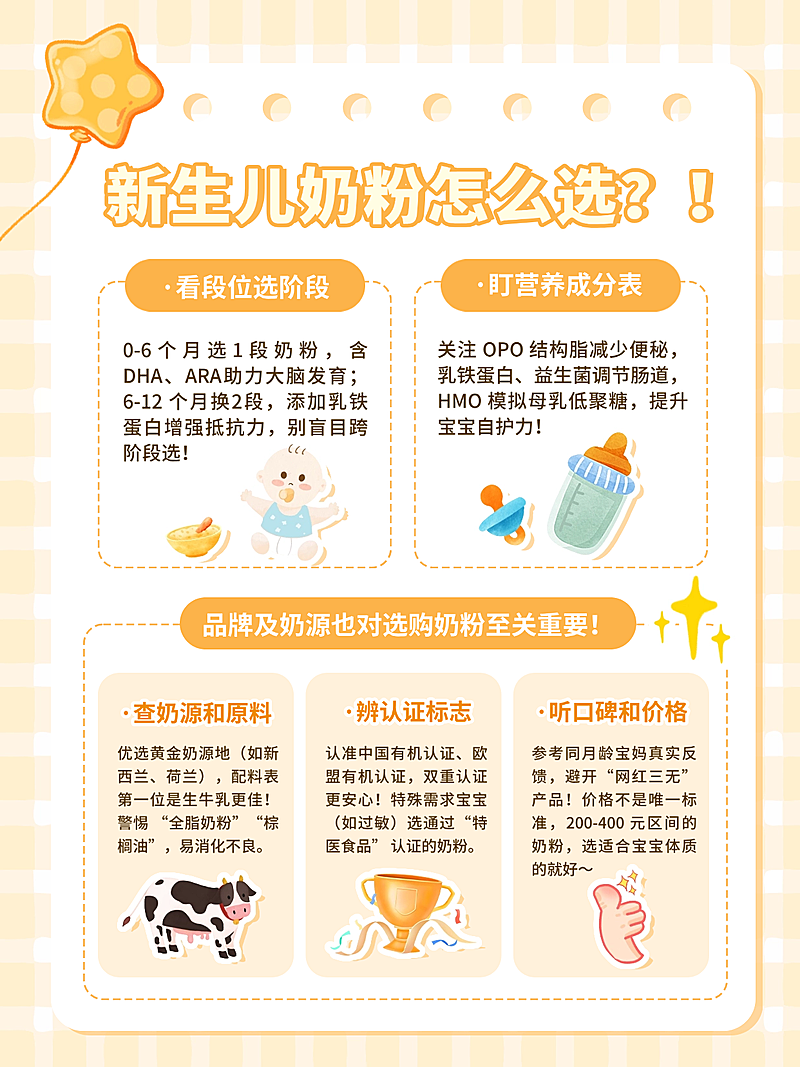 母婴亲子奶粉测评选品攻略指南分享小红书配图