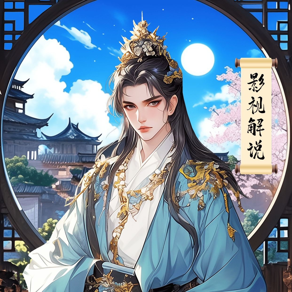文体娱乐影视卡通国风头像AIGC