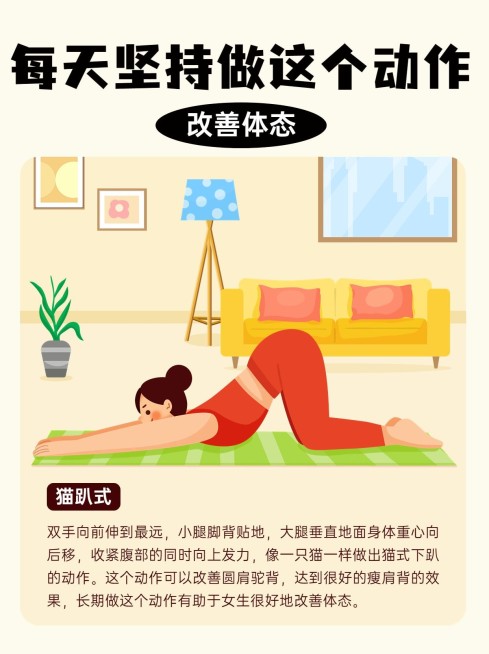 健身瑜伽科普攻略小红书配图预览效果