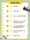 手账风小红书旅行