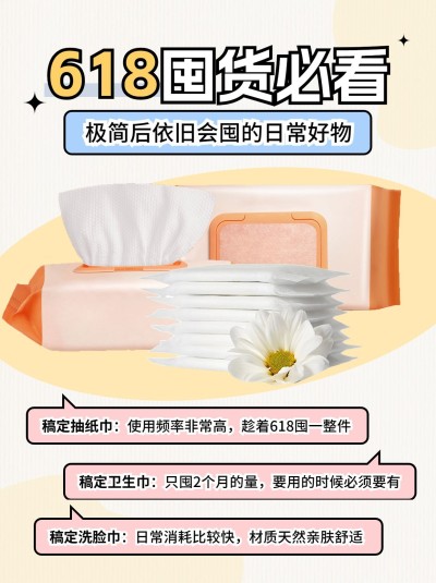 618囤货攻略指南小红书配图