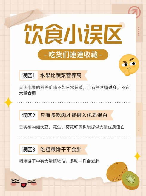 生活冷知识科普手帐风小红书配图预览效果