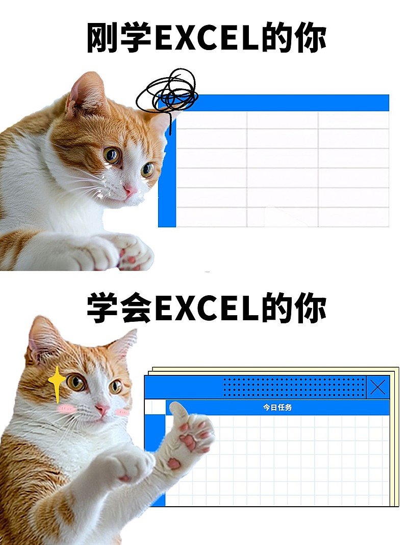 教育吸睛表情包对比梗图小红书封面aigc