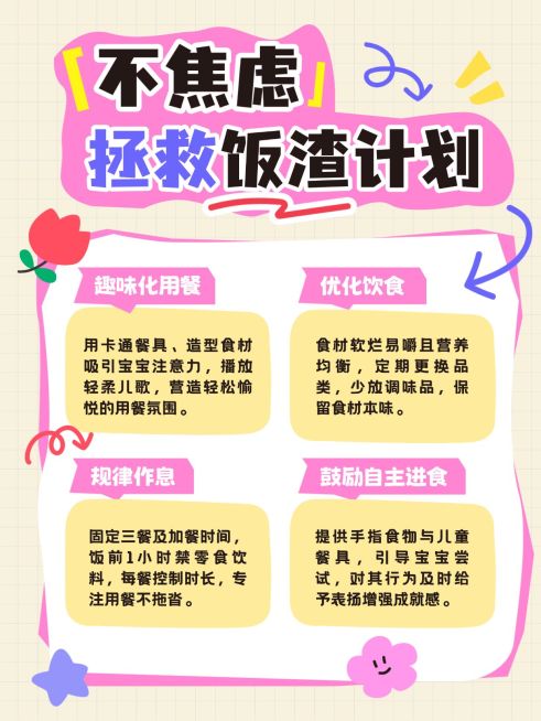 母婴亲子拯救饭渣计划攻略科普小红书配图预览效果