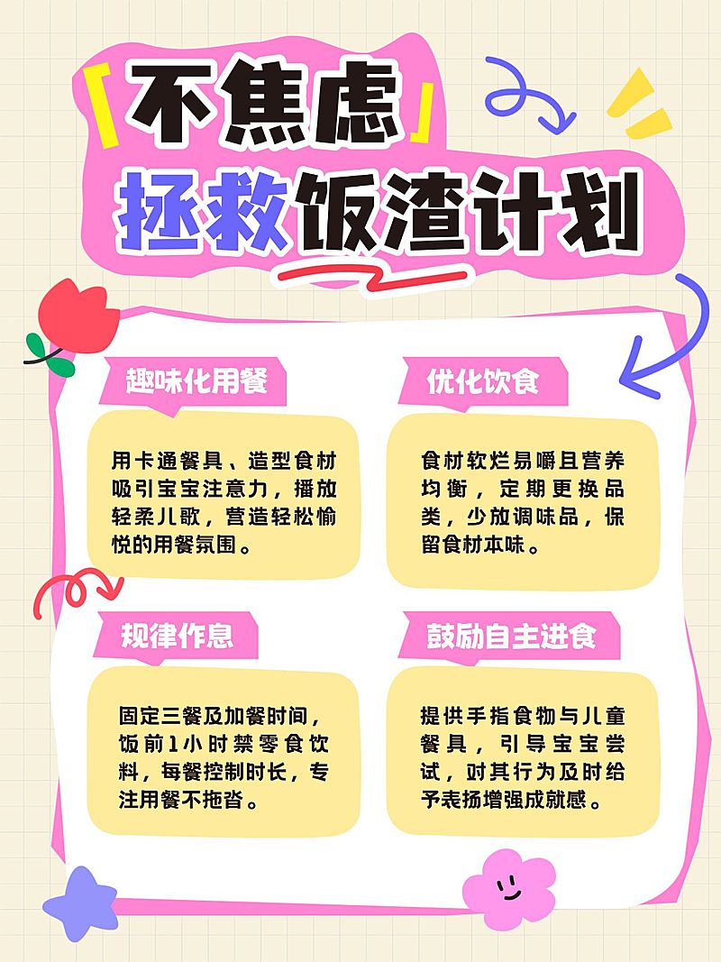 母婴亲子拯救饭渣计划攻略科普小红书配图