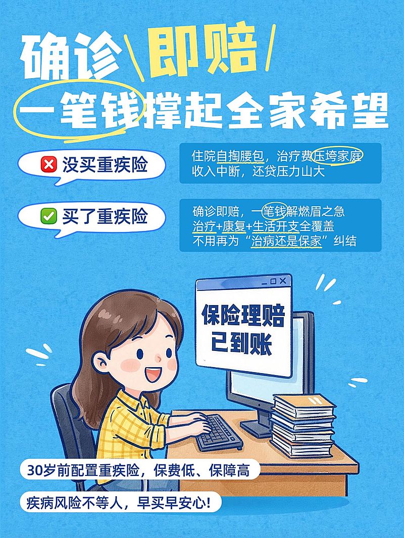 重疾险保险科普小红书笔记
