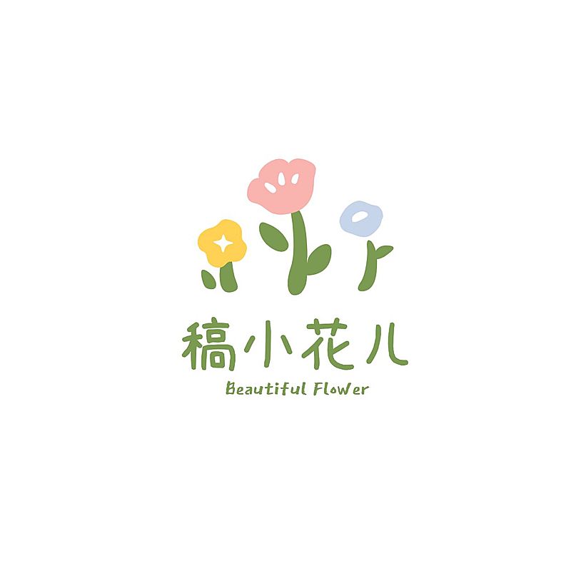 可爱花艺LOGO