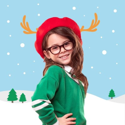 Christmas Seasonal Greetings Profile Picture Templates