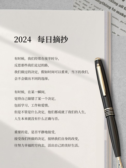 情感书单语录文案小红书封面AIGC预览效果
