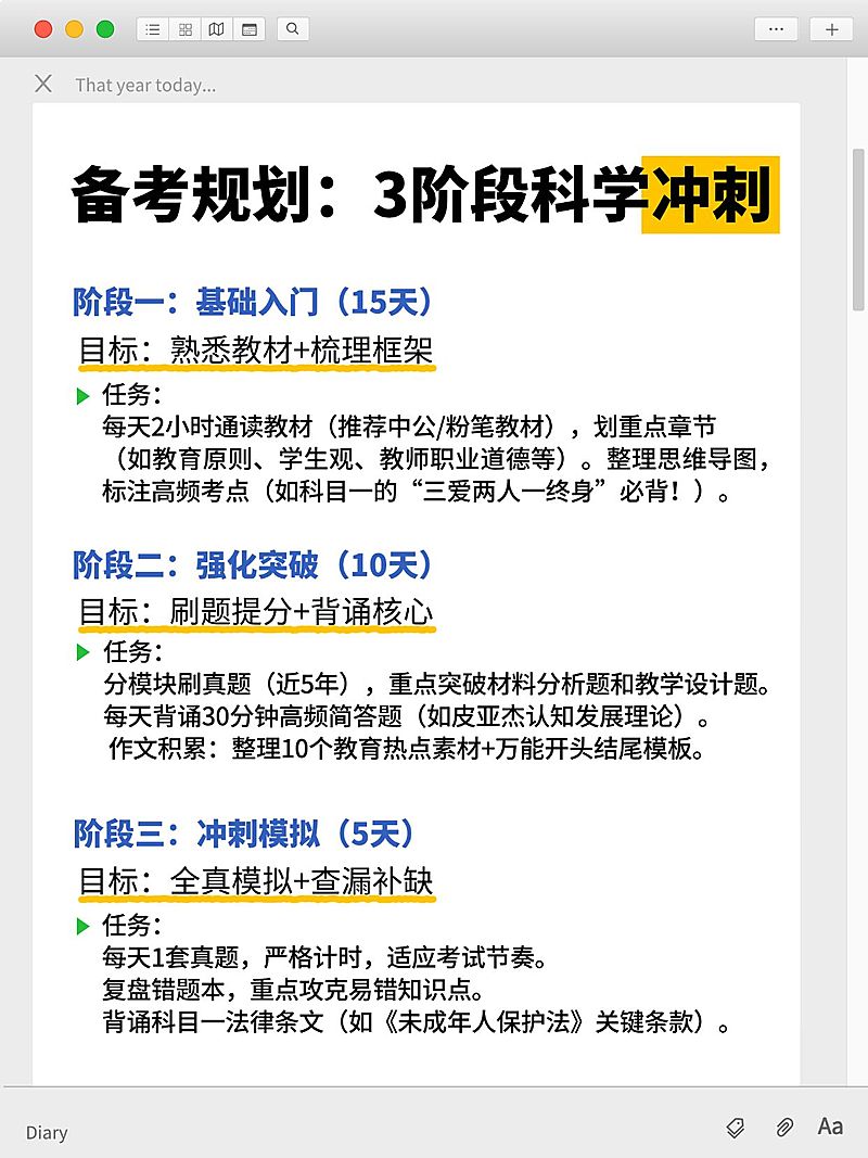 教育科普攻略小红书配图