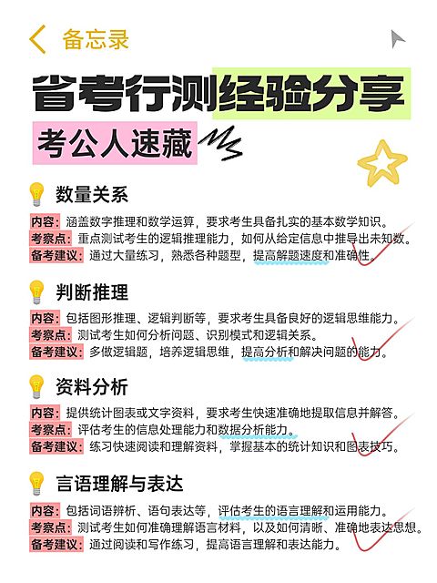 教育省考科普攻略小红书配图