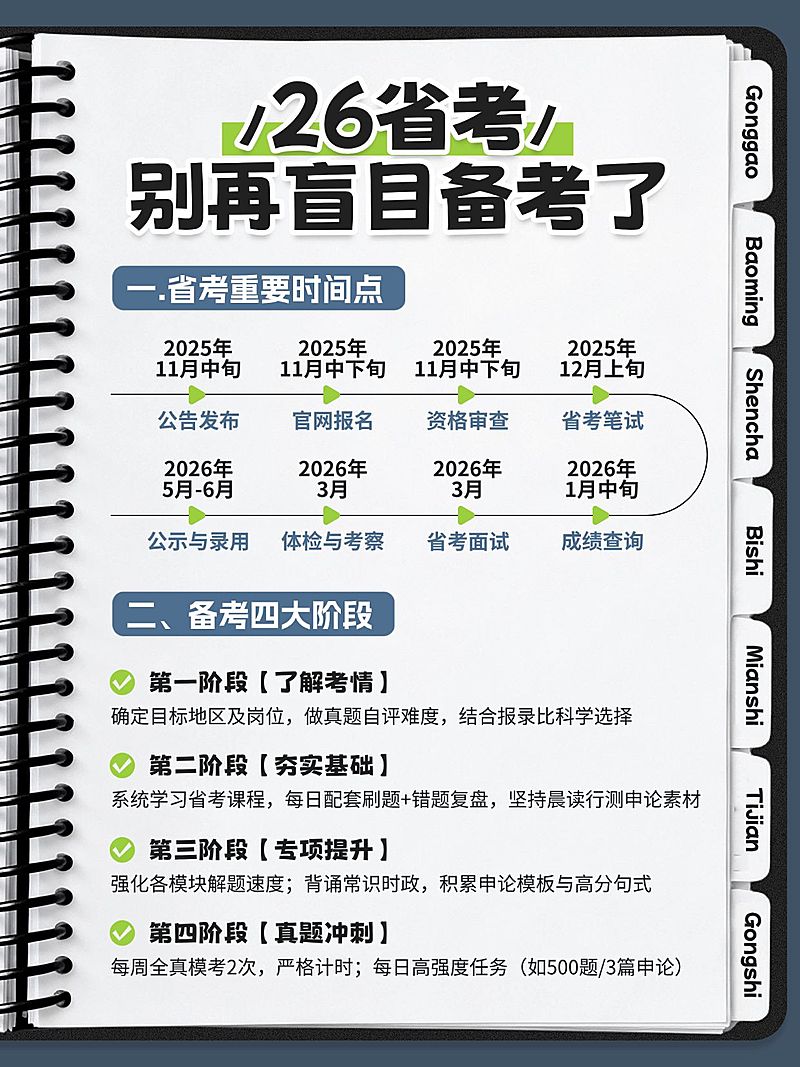 教育培训职业技能省考备考攻略小红书配图