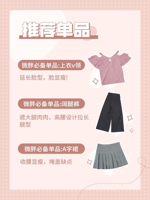 小红书服饰箱包女装穿搭科普小红书配图预览效果