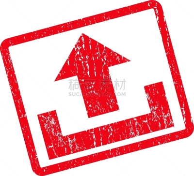 橡皮章,计算机图标,红色,前面,易接近性,待发箱,顶部,矢量,改进,搬迁