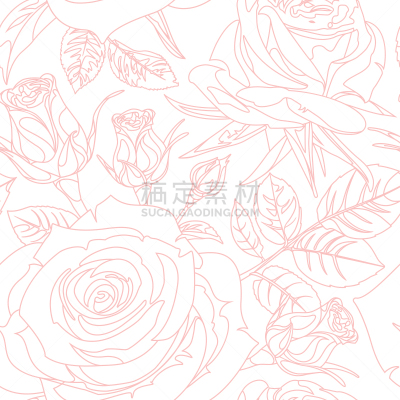 纺织品,高雅,花朵,玫瑰,粉色,四方连续纹样,动物手,覆盖,花,写实