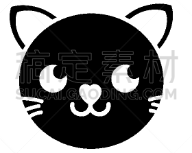 可爱的,猫,动物,动物头,自然,热带雨林,野生动物,图像,自然美,剪影
