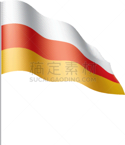 南奥塞梯,欧洲,黄色,职权,国内著名景点,红色,茨欣瓦利,矢量,高加索山脉