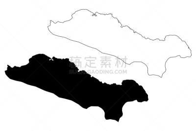 多米尼加共和国波多布拉他省,多米尼加共和国,伊斯帕尼奥拉岛,国内著名景点,圣菲利普,大安列斯群岛,城市,剪影