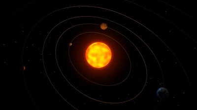 三维太阳系