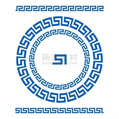 圆形,玫瑰花饰奖牌,装饰品,边框,华丽的,传统,几何形状,希腊,弯曲,重复