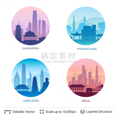 名声,都市风景,广州,旅行者,非都市风光,国内著名景点,概念,收集,旅游,度假