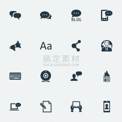 极简构图,计算机图标,传媒,商务,电子邮件,相机,图像,布置,交流