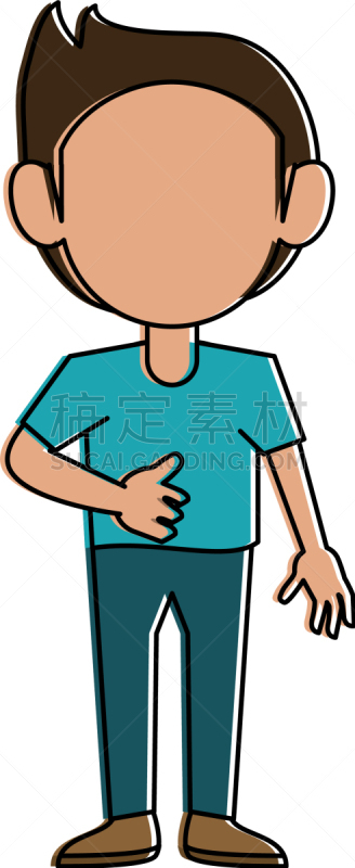 男人,头像,空白的,男孩,商务,人,概念,肖像,图像,违约