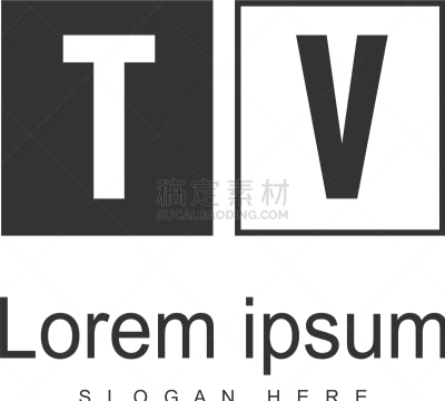 极简构图,品牌名称,电视机,模板,边框,疤,形状,圆形,概念,复古
