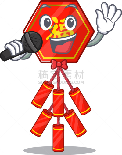 可爱的,性格,焰火,传统,噪声,春节,圆柱体,传统节日,唱