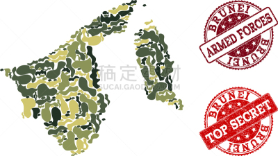 抽象拼贴画,文莱,伪装色,非都市风光,圆形,红色