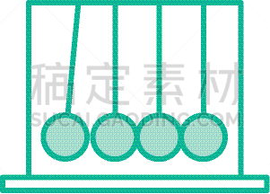 Sir Isaac Newton,分离着色,钟摆,图标,形状,球体,金属,概念,领导能力,团队