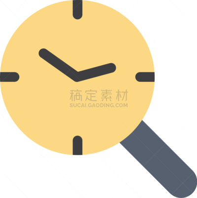 钟,彩色图片,平坦的,计算机图标,商务,计算机,倒计时,搜寻,观看,研究