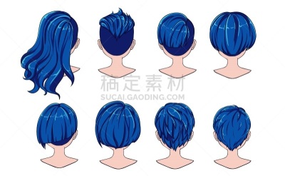 女人,头发,发型,自然美,背面视角,长的,女性特质,现代,品牌名称,时装模特