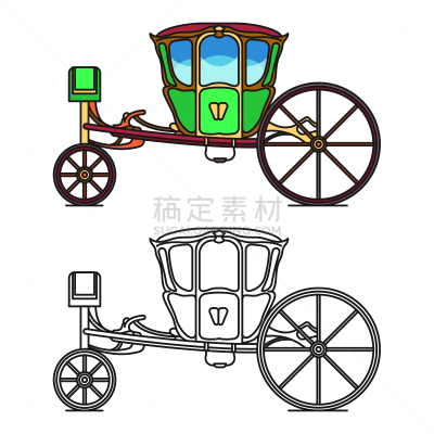 战车,马轿,马,绿色,40-80年代风格复兴,高尔夫球车,车轮,过去,珀斯－苏格兰,公主