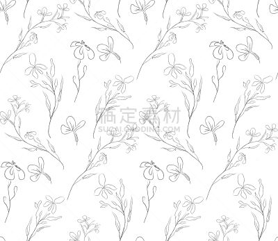 铅笔画,脆弱,矢量,式样,华丽的,请柬,铅笔,简单,复古风格,四方连续纹样