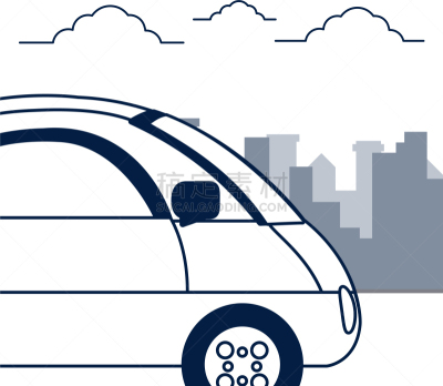 都市风景,汽车,智慧,未来,安全的,顺序,技术,电子行业,自立,联系