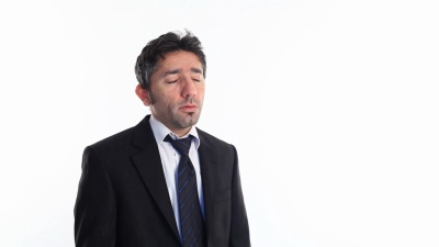 有压力的商人
