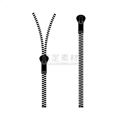 矢量,绘画插图,开着的,拉链,关闭的,字体,金属质感,背景分离,纺织品,塑胶