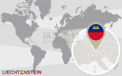 列支敦士登公国,疤,非都市风光,几何形状,圆形,灰色,国内著名景点,概念,方向