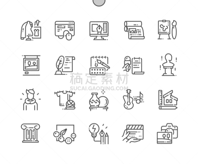 细的,极简构图,计算机图标,艺术,井,完美,数码图形,蜘蛛网,像素化