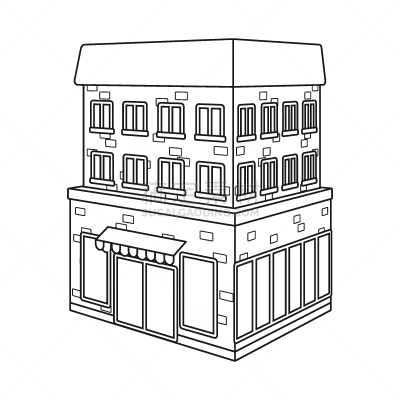 商店,标志,餐馆,轮廓,房地产,洗衣服,建筑业,建筑,布置,收集