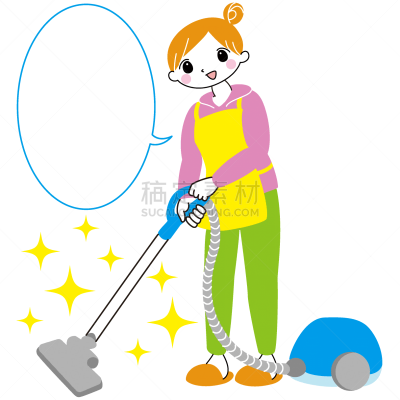 绘画插图,图像,手套,大桶,清洗剂,简单,女人,清洁手套,青年女人,20到29岁